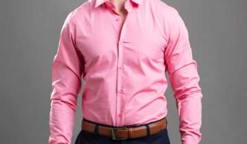 Chemise Slim Uni Poplin – Fuchsia