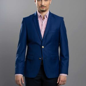 Blazer Uni Slim - Bleu Royale