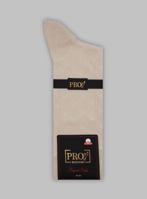 Chaussettes Carreaux Coton - Beige