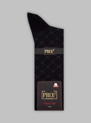 Chaussettes Carreaux Coton - Noir