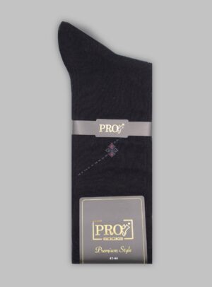 Chaussettes Micro Motif Coton - Noir