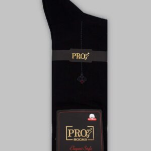 Chaussettes Floral Coton Doux  - Noir