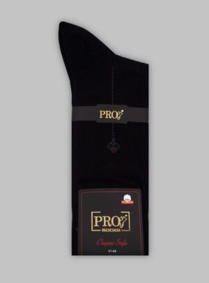 Chaussettes Floral Coton Doux  - Noir