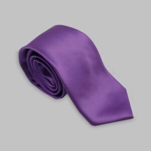 Cravate En Satin - Parme