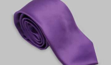 Cravate En Satin – Parme