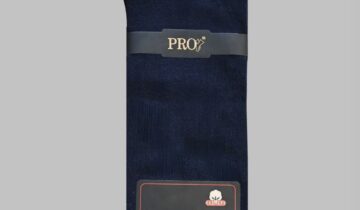 Chaussettes Uni Coton Doux – Bleu Nuit