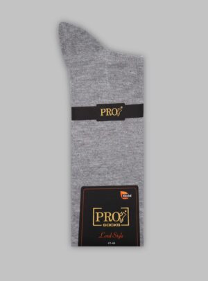 Chaussettes Modal Uni - Gris Clair
