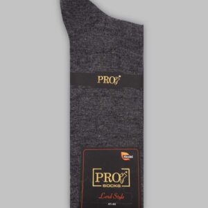 Chaussettes Modal Uni- Gris Foncé