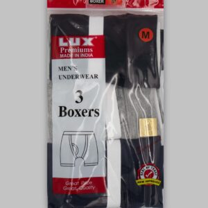 Lot de 3 boxers unis coton - Assorted