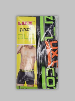 Lot de 3 boxers unis coton - Assorted