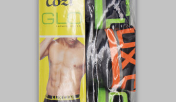 Lot de 3 boxers unis coton – Assorted