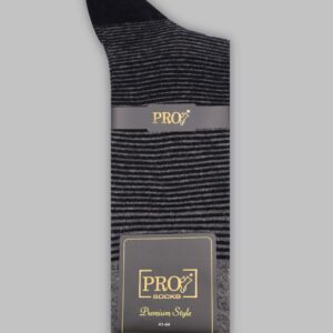 Chaussettes Rayée Coton - Noir