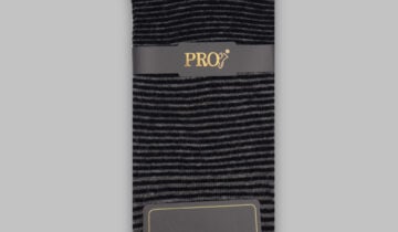 Chaussettes Rayée Coton – Gris