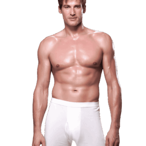 Lot de 3 boxers unis coton - Blanc