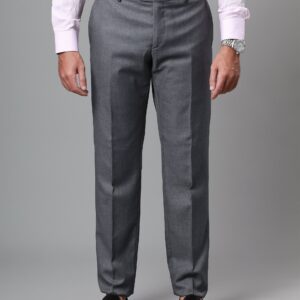 Pantalon de Costume Uni Slim - Gris