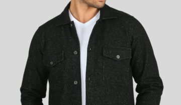 Surchemise Stretch – Noir