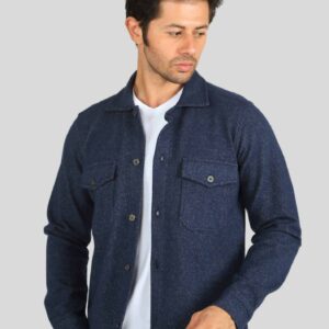 Surchemise Stretch - Bleu marine