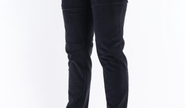 Pantalon Chino Slim En velours – Bleu Marine