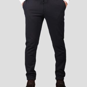 Pantalon Slim  Classique Sport Uni - bleu nuit