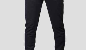 Pantalon Slim  Classique Sport Uni – bleu nuit