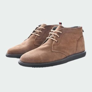 Bottine En Daim - Marron Clair