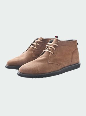 Bottine En Daim - Marron Clair