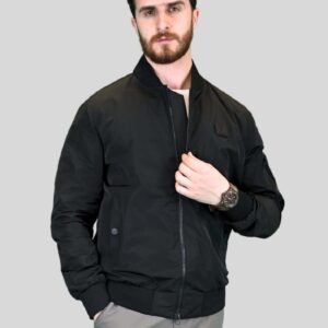 Blouson Col Teddy -Noir