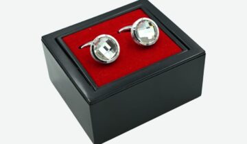Bouton De Manchette – Argenté