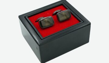 Bouton De Manchette – Marron Clair