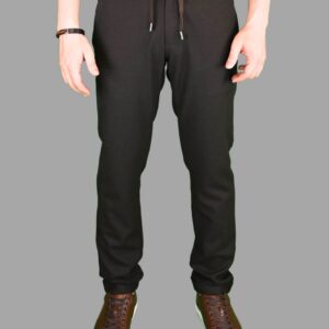 Pantalon Slim  En Flanelle - Marron