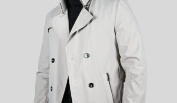 Trench-coat Croisé Décontracté – Beige