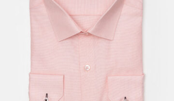 Chemise Slim Fil-A-Fil – Saumon