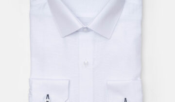 Chemise Slim Fil-A-Fil – Blanc