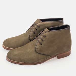 Bottine En Daim - Khaki