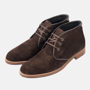 Bottine En Daim - Marron