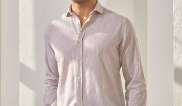 Chemise Décontractée En Lin – Beige
