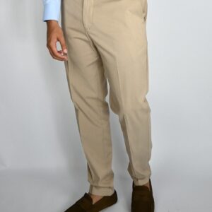 Pantalon Tencel Ajusté - Beige
