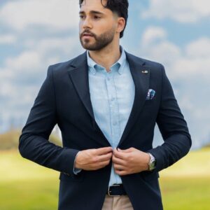 Veste Décontractée Ajustée - Blue Marine