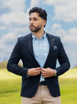 Veste Décontractée Ajustée - Blue Marine