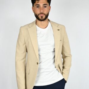 Veste Décontractée Ajustée - Beige