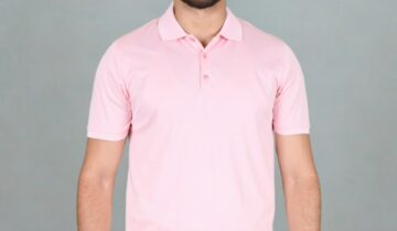 Polo Coton Mercerisé – Rose