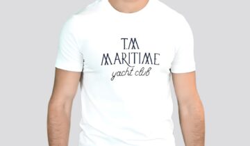 T-shirt Ajusté Imprimé En Coton – Blanc