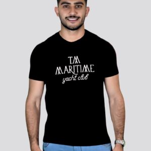 T-shirt Ajusté Imprimé En Coton - Noir