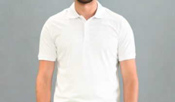 Polo Coton Mercerisé – Blanc