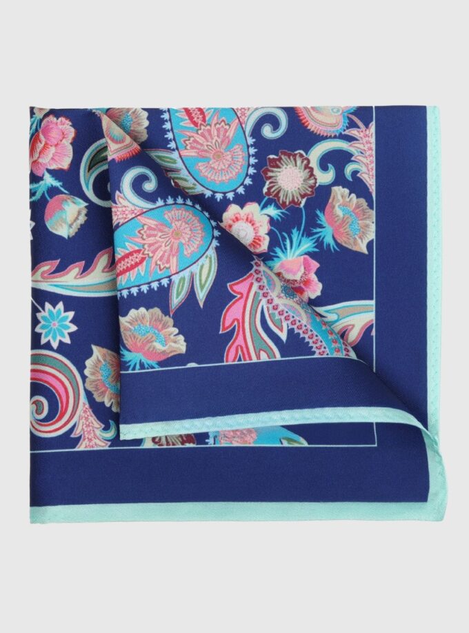 Pochette De Costume Fantaisie - Bleu