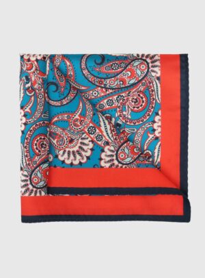 Pochette De Costume Fantaisie - Orange
