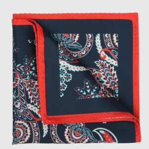 Pochette De Costume Fantaisie - Bleu Marine