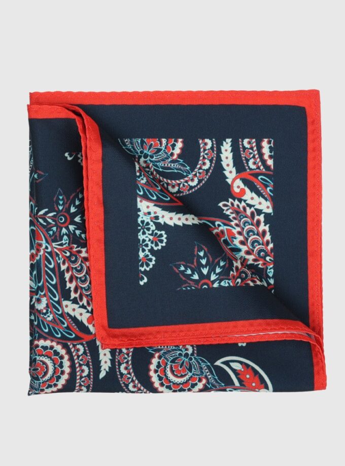 Pochette De Costume Fantaisie - Bleu Marine