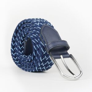 Ceinture Tressée - Bleu / Bleu Ciel