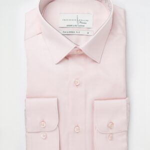 Chemise Ajustée En Satin – Beige